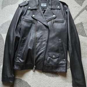 Affliction Black Leather Jacket